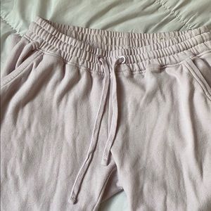 pink/purple sweatpants